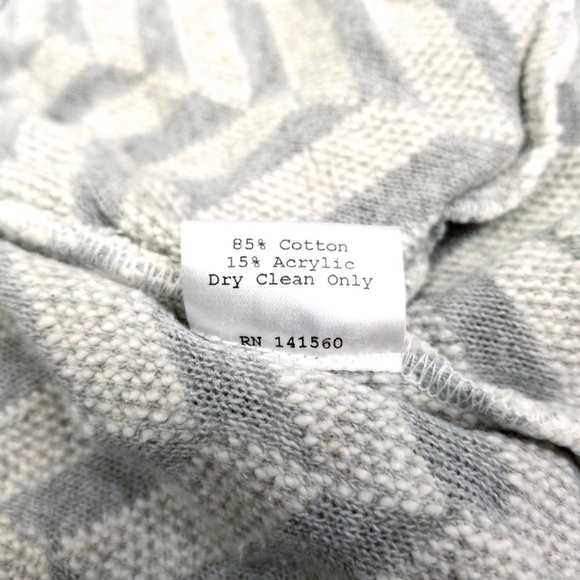 KOCH | Textured Knit Herringbone Shorts White Grey - Picture 6 of 12